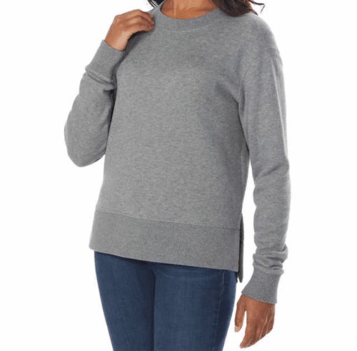 Kirkland Signature Women's Fleece Crewneck