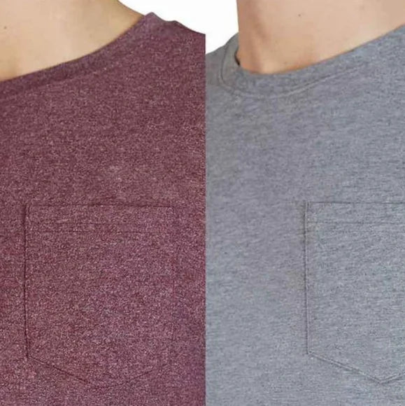 Lee Men's Long Sleeve Stretch Pocket Tee 2-Pack