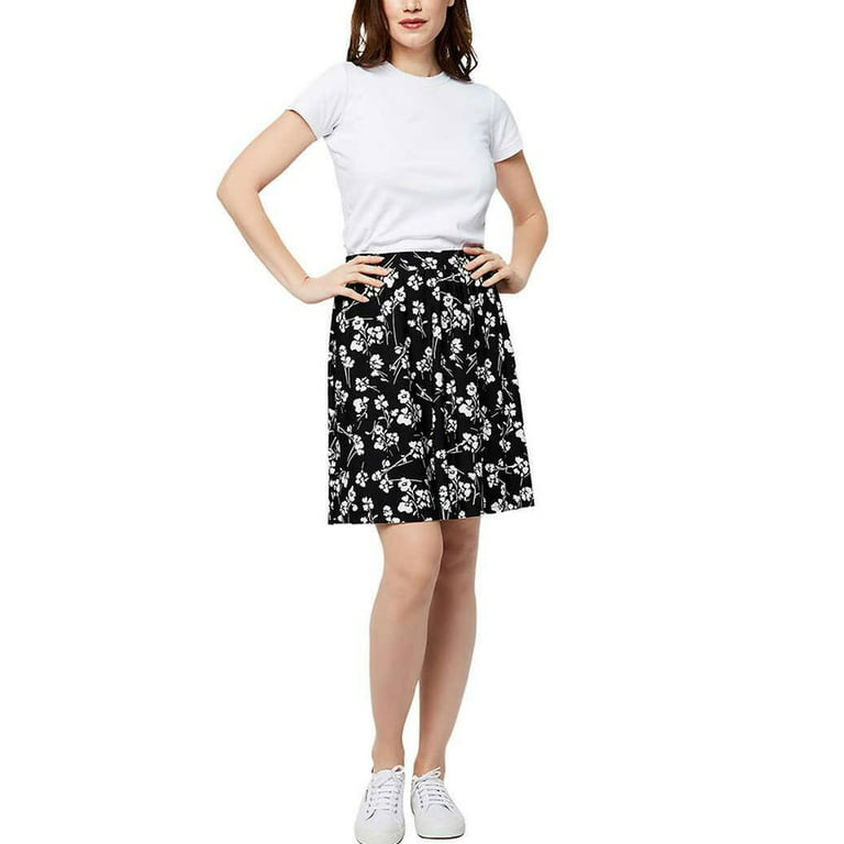 Comfortable Elastic Waistband Skirt - Ideal for On-the-Go Style