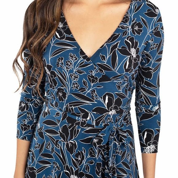 Leota Women's Wrap Dress Size