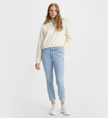 Levi's Women's Boyfriend Mid Rise Jeans - Modern Comfort and Style