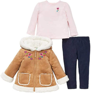 Little Me Kids 3-Piece Set - Trendy and Comfortable Children's Clothing