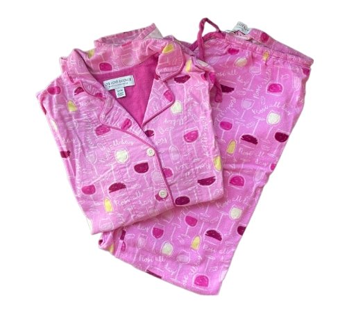 Live Love Lounge Women's Flannel Pajamas Set