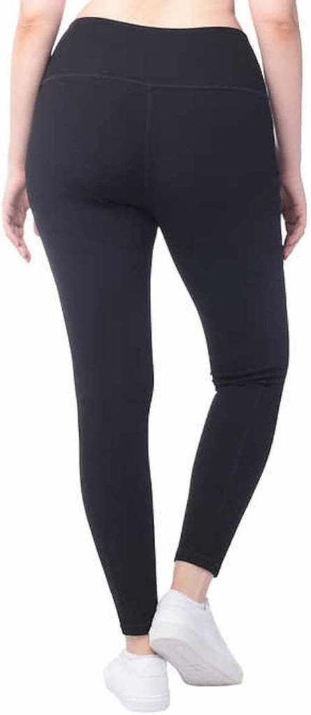 LukkaLux Women's Ribbed Legging with Pockets