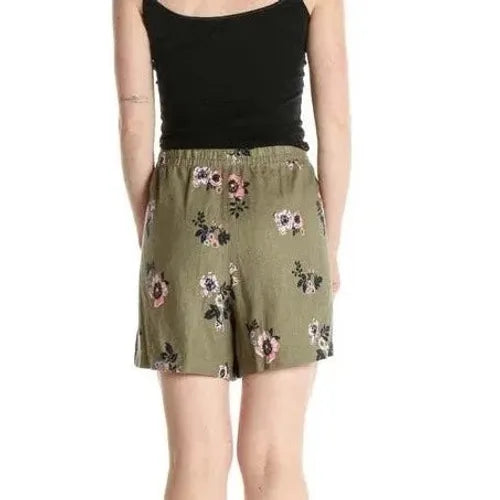 Nautica Women's Linen Blend Pull-On Short