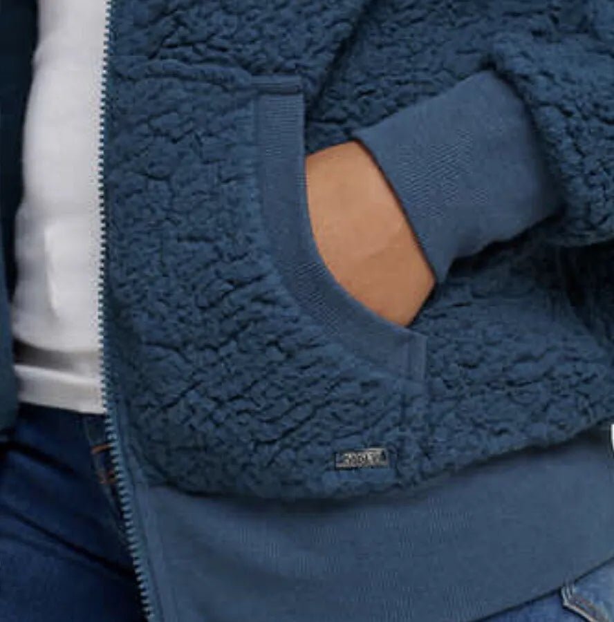 Marc New York Performance Women's Teddy Fleece Full Zip Hooded Jacket