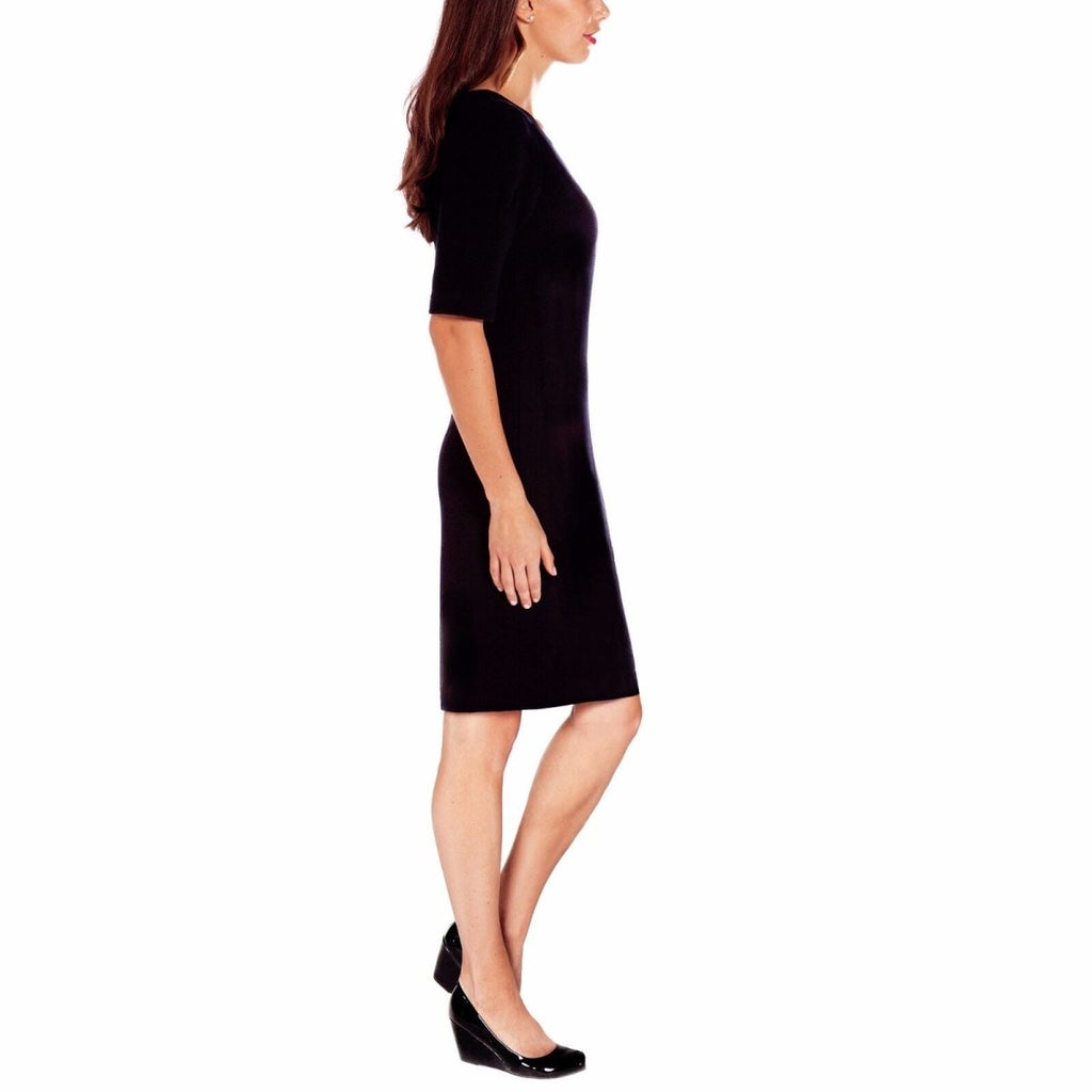 Versatile and Comfortable Women's Fashion - Chic Knit Dress for Day-to-Night Styling