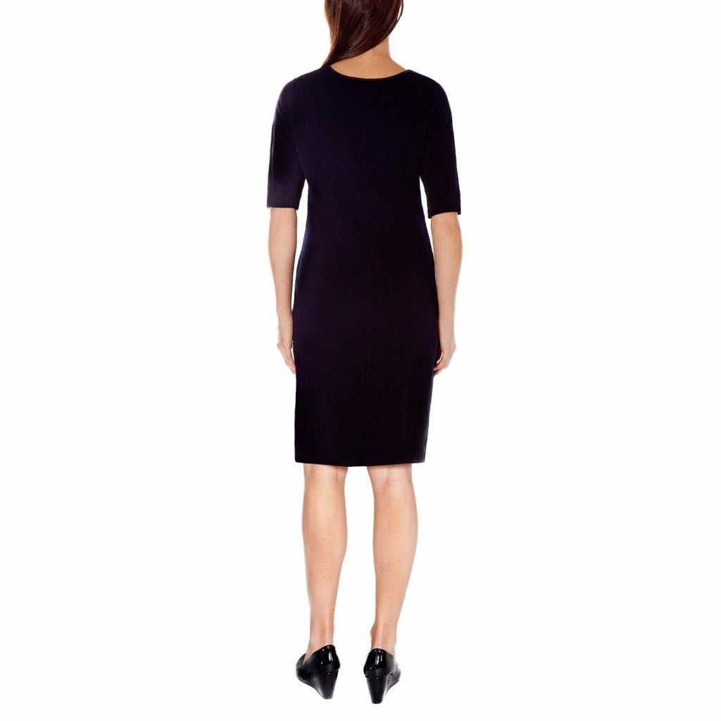 Versatile and Comfortable Women's Fashion - Chic Knit Dress for Day-to-Night Styling