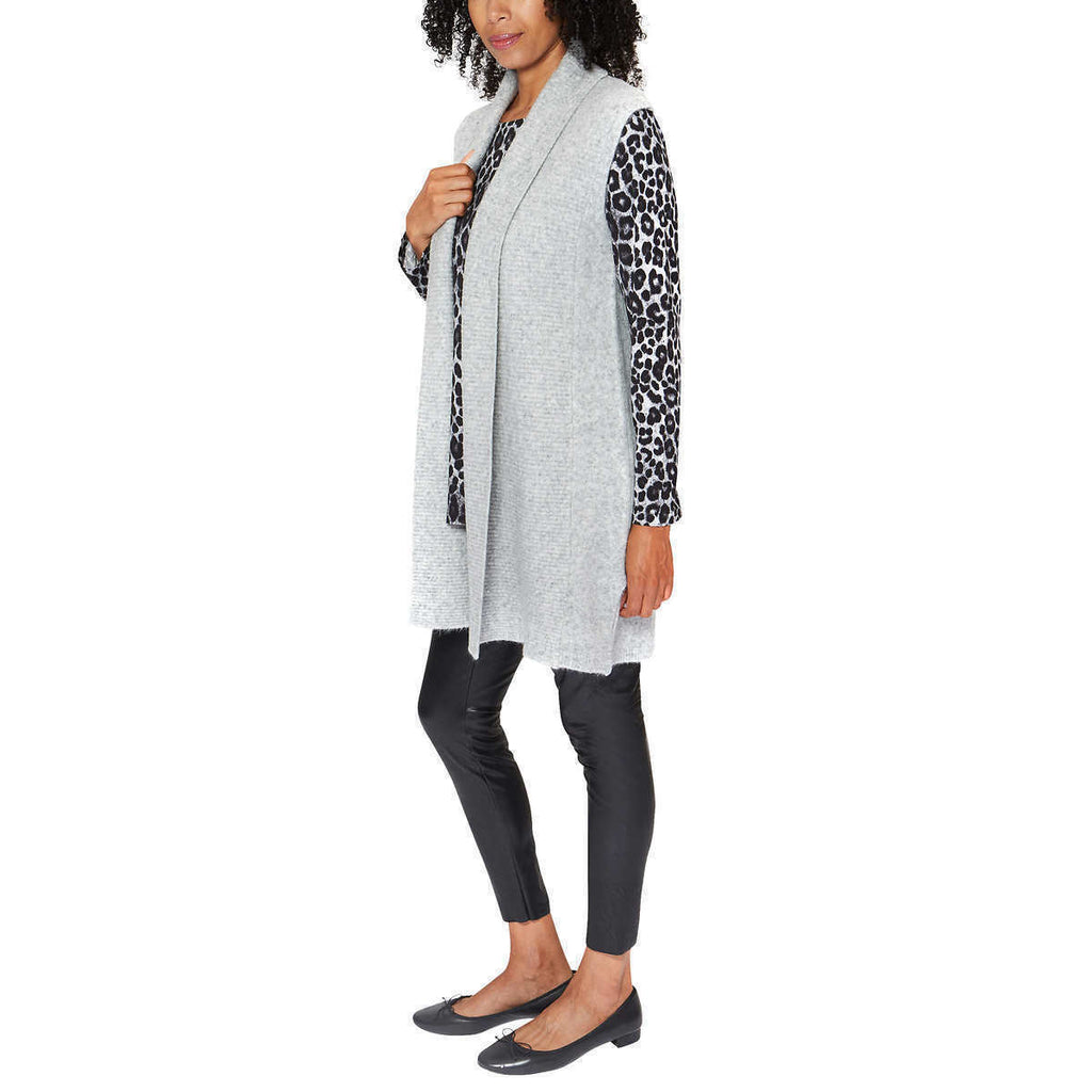 Mario Serrani Women's Sleeveless Cardigan Vest