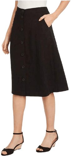 Matty M Button Front Skirt - Timeless Fashion for Versatile Styling