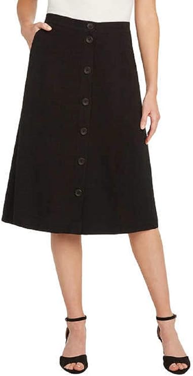 Matty M Button Front Skirt - Timeless Fashion for Versatile Styling