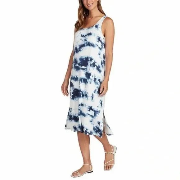 Matty M Women's Tank Tie Dye Dress - Stylish Sleeveless Fashion