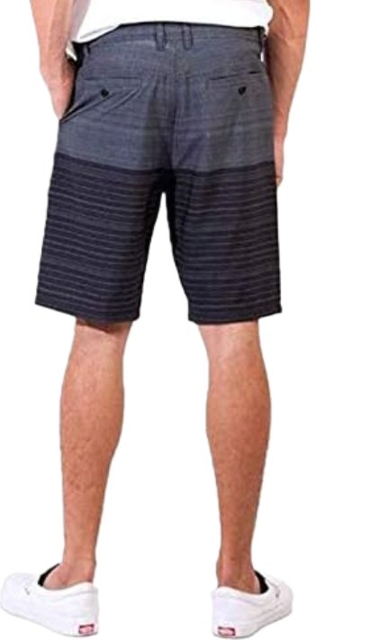 Micros Men's Matt 4-Way Stretch Flat Front Standard Fit Shorts