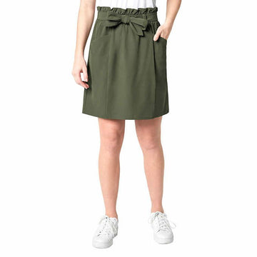 Mondetta Women's High Waisted Skirt in Stretch Woven Fabric - Flattering Silhouette