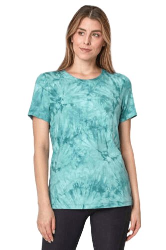 Mondetta Women's Tie Dye Short Sleeve Tee