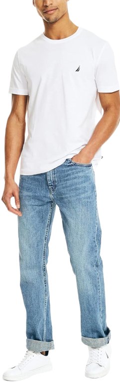 Nautica Men's Short Sleeve Crew Neck Performance Active T Shirts