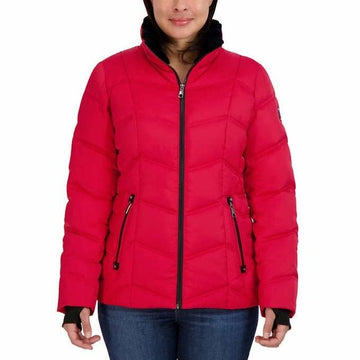 Nautica Women's Hooded Puffer Jacket - Stylish and Warm Winter Coat