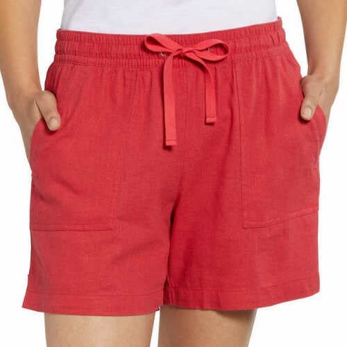 Nautica Women's Linen Blend Pull-On Short