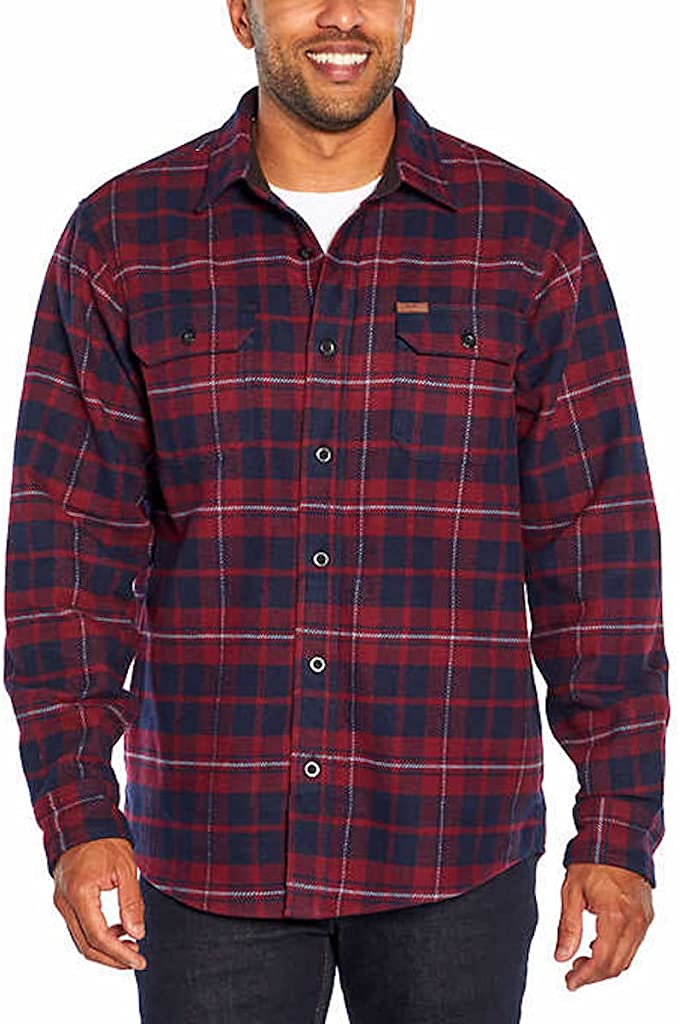 Orvis Men's Big Bear Heavy Weight Flannel Long Sleeve Shirt