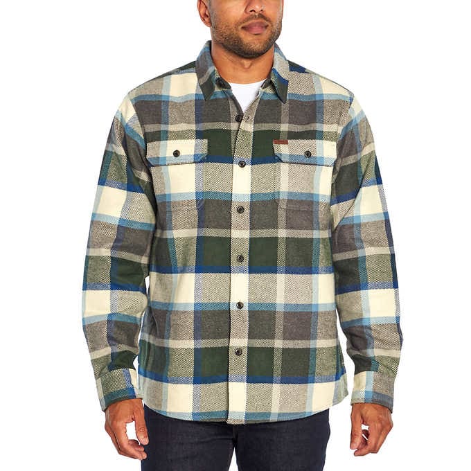 Orvis Men's Big Bear Heavy Weight Flannel Long Sleeve Shirt