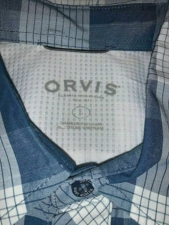 Orvis Men's Short Sleeve Woven Tech Shirt