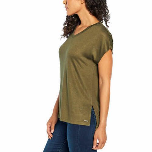 Orvis Women's Short Sleeve V-Neck Tunic Knit Top