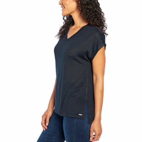 Orvis Women's Short Sleeve V-Neck Tunic Knit Top