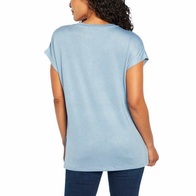 Orvis Women's Short Sleeve V-Neck Tunic Knit Top