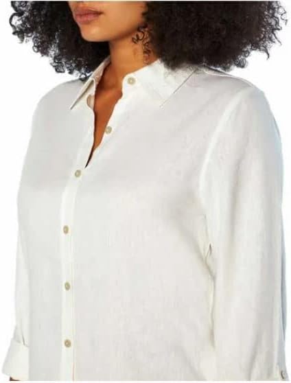 Orvis Women's Linen Blend Sleeve Top - Versatile Fashion
