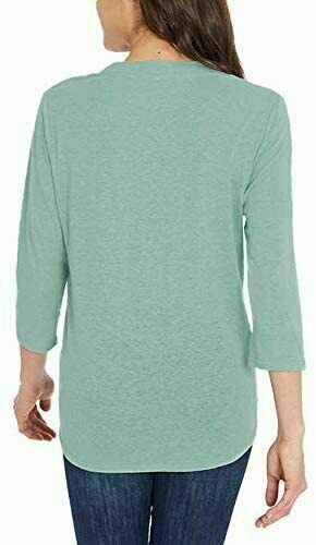 Orvis Women's Top 3/4 Sleeve V-Neck