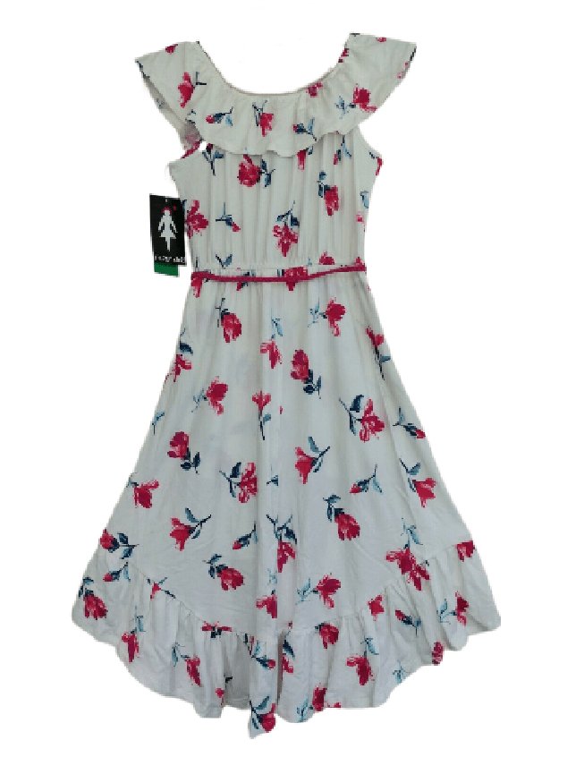 Paper Doll Girls' Sleeveless Romper