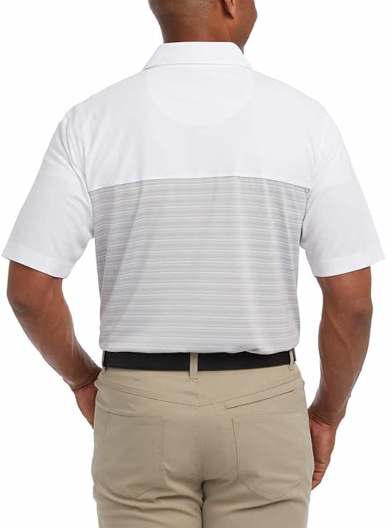 Pebble Beach Men's Short Sleeve Performance Polo Shirt