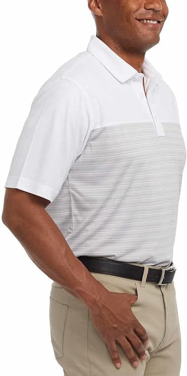Pebble Beach Men's Short Sleeve Performance Polo Shirt