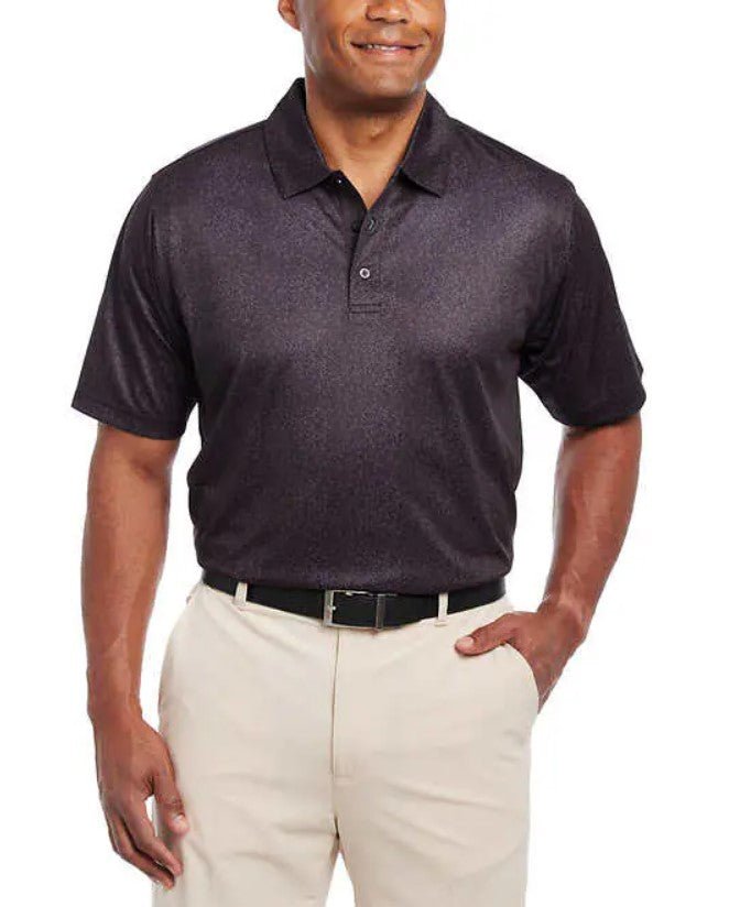 Pebble Beach Men's Short Sleeve Performance Polo Shirt