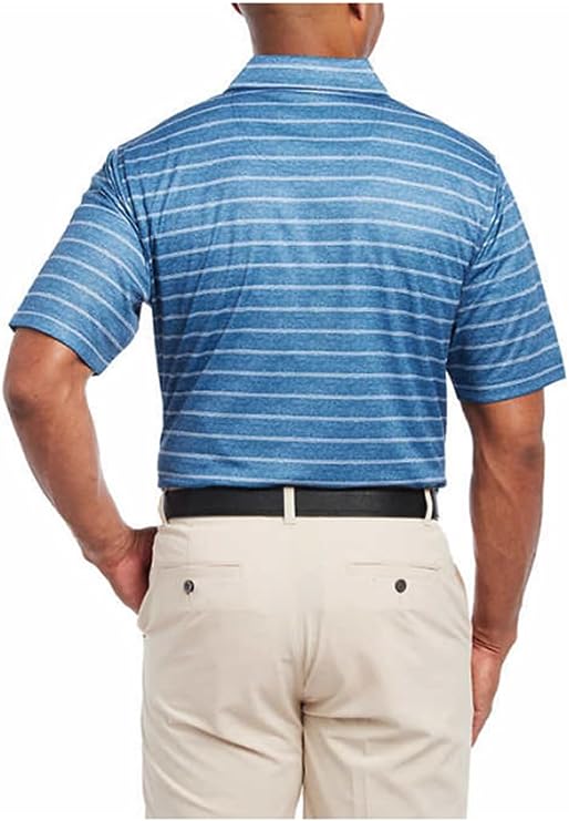 Pebble Beach Men's Short Sleeve Performance Polo Shirt