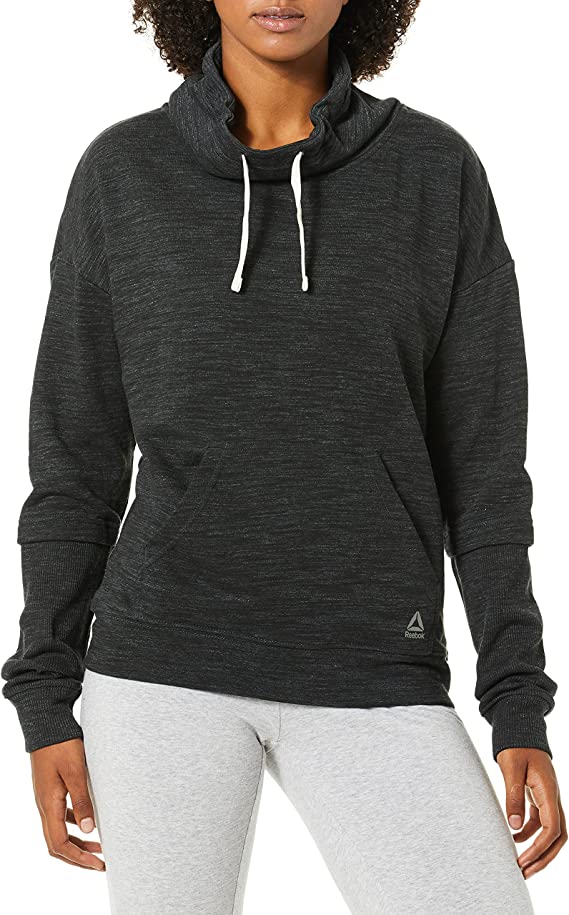 Reebok Marble Sweatshirt: Stylish Fitness Fashion