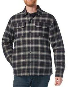 Rugged Men's Insulated Shirt Jacket