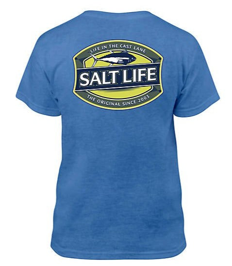 Beach-Ready Men's T-Shirt with Chest Pocket - Salt Life