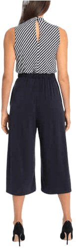Women's Belted Crop Jumpsuit - Sandra Darren