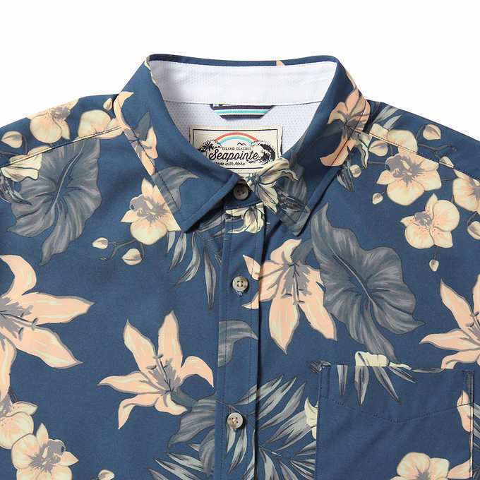 Seapointe Men's Tropical Woven Shirts