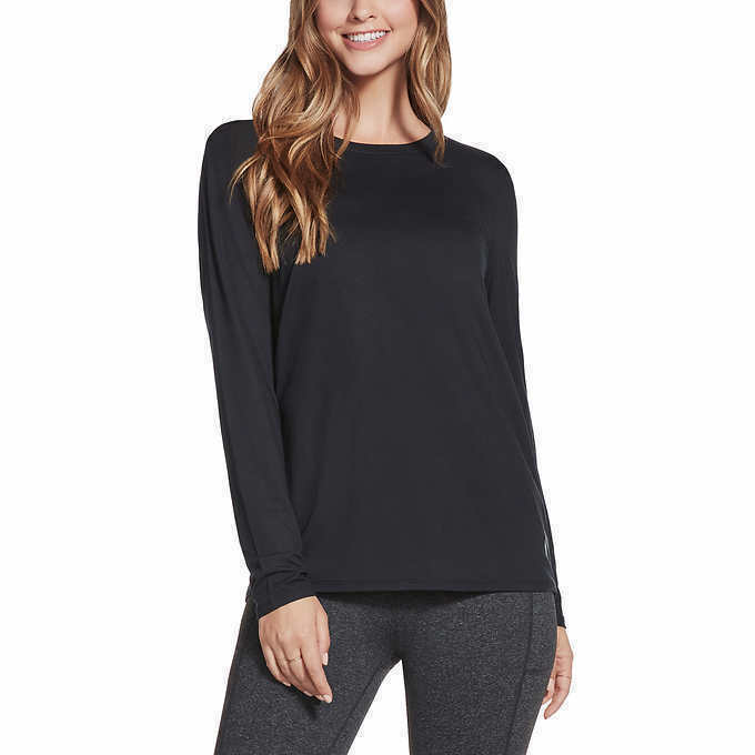 Skechers Women's Active Long Sleeve Tee - Moisture-Wicking Workout Shirt