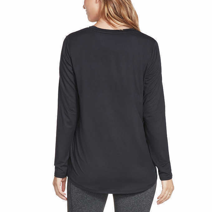 Skechers Women's Active Long Sleeve Tee - Moisture-Wicking Workout Shirt