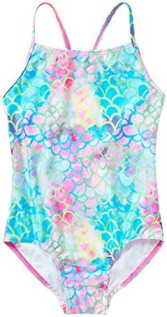 Speedo Girls' Thin Strap One-Piece Swimsuit