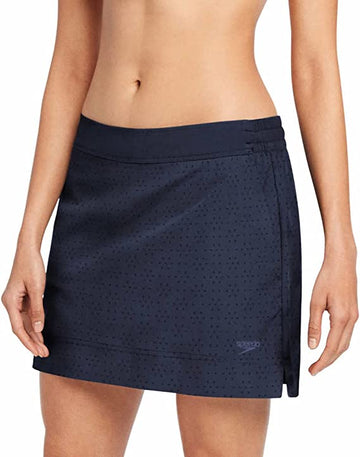 Discover the Speedo Women's Swim Skort - a perfect blend of style and durability. Ideal for active women