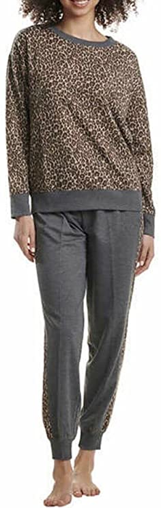 Splendid 2-Piece Crew Neck Pajama Set: Cozy Comfort & Style