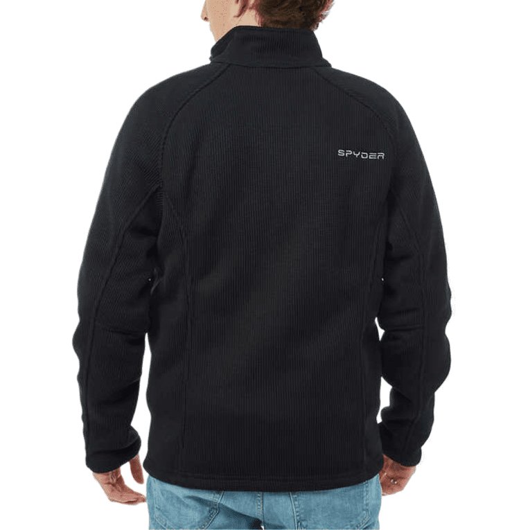 Spyder Men's Full Zip Mid Weight Fleece Jacket