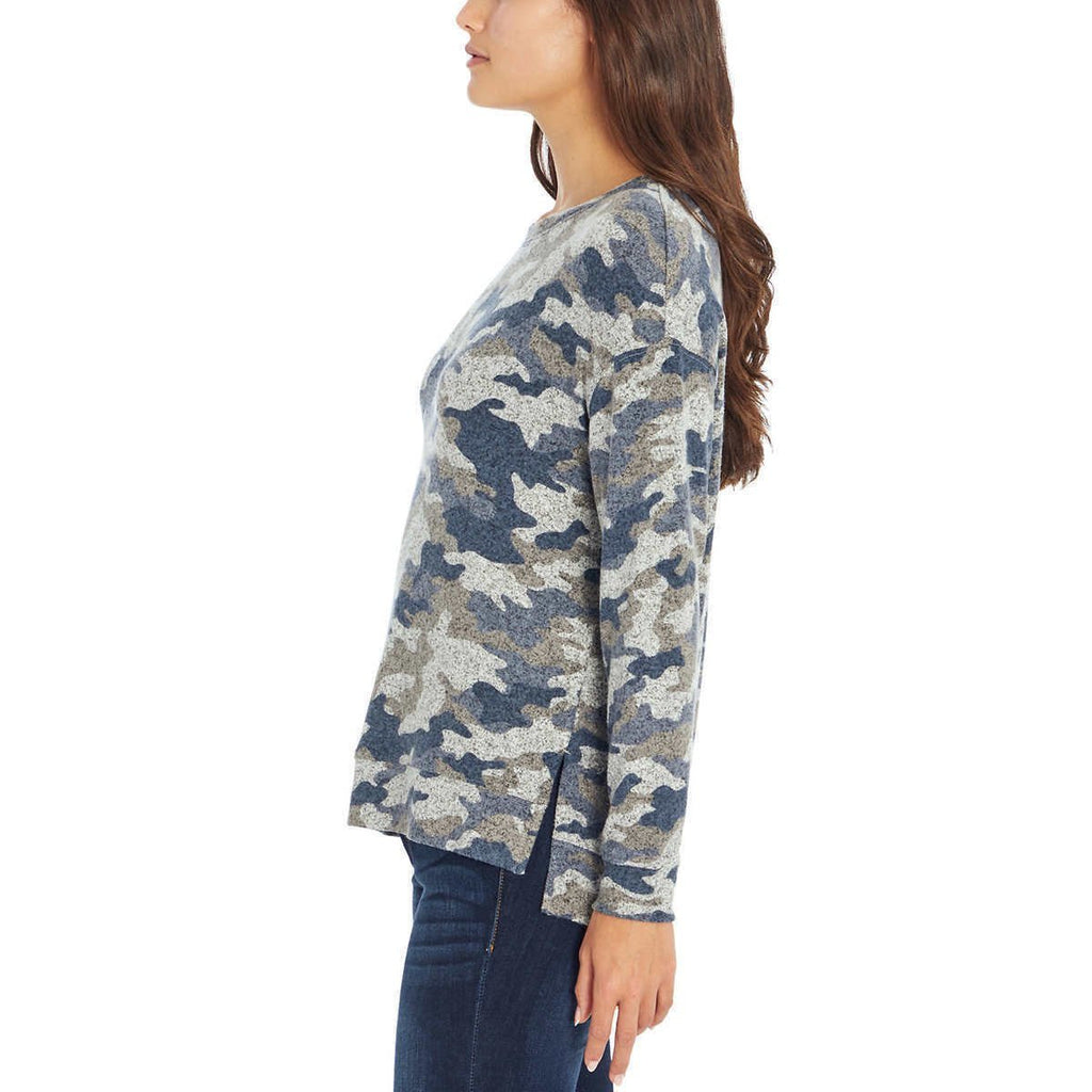 Three Dots Women's Cozy Long Sleeve Top