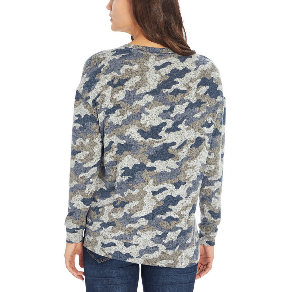 Three Dots Women's Cozy Long Sleeve Top