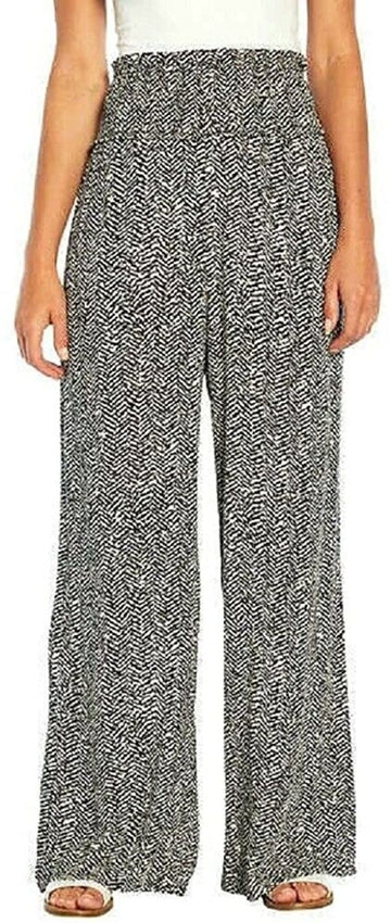Three Dots Women's Printed Pant - Vibrant and stylish patterned pants for women.
