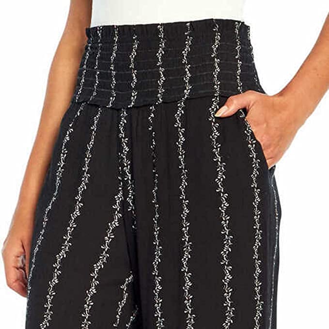 Three Dots Women's Printed Pant - Vibrant and stylish patterned pants for women.